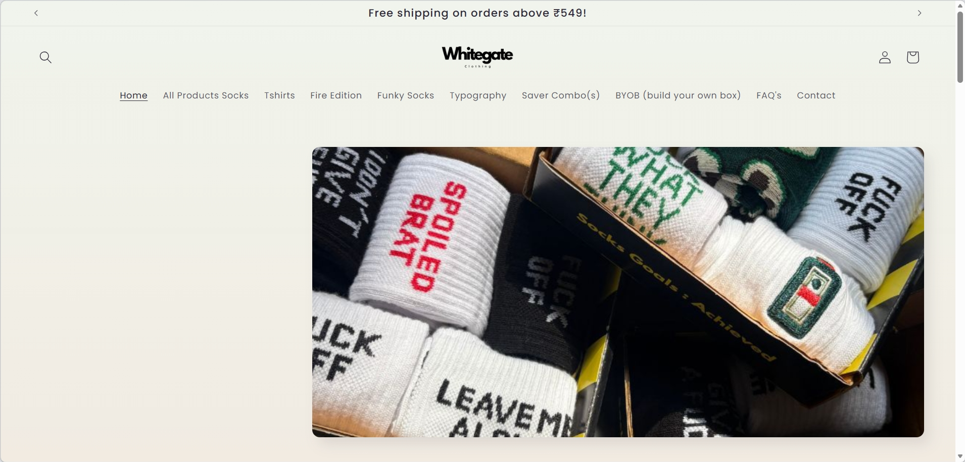 WhiteGate Clothing Project